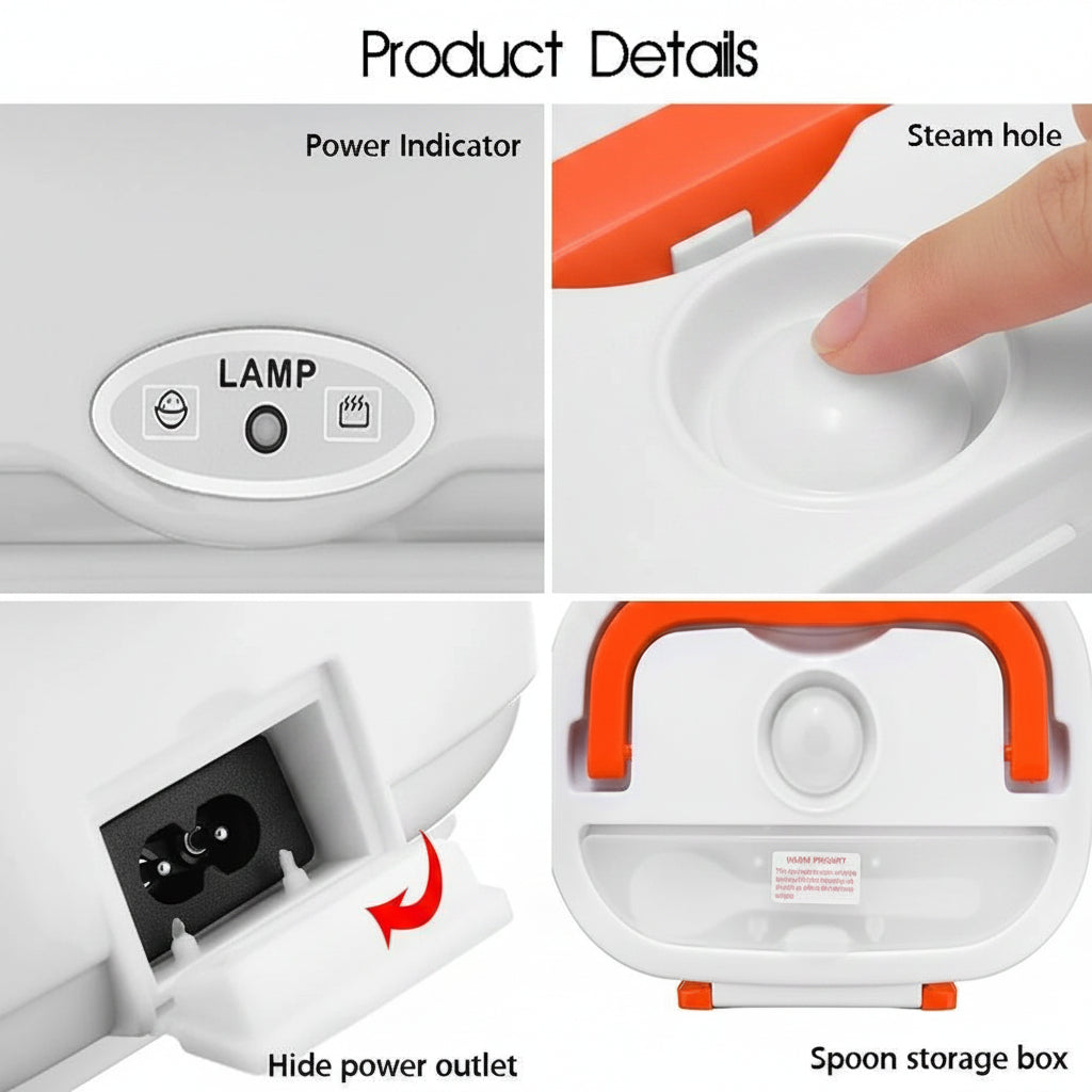 Portable Electric Heater Lunch Box