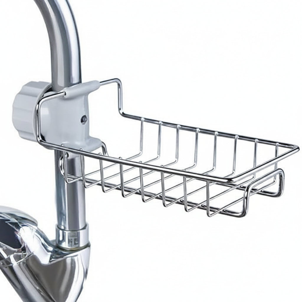 Stainless Steel Faucet Shelf