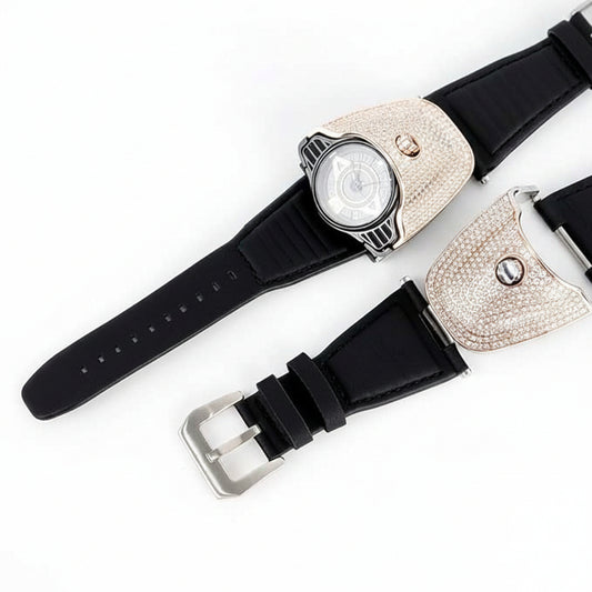 Men's Quartz Watch with Diamond