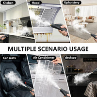 Pressurized Steam Cleaner, Handheld Steam Cleaning Machine for Kitchen, Bathroom, Floors, Windows and Household Cleaning