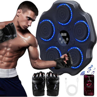 Electronic Boxing Machine with LED Lights – Wall Mounted Punching Bag, Smart Boxing Target for Interactive Fitness Training, Home Gym Workout Equipment for Adults & Kids