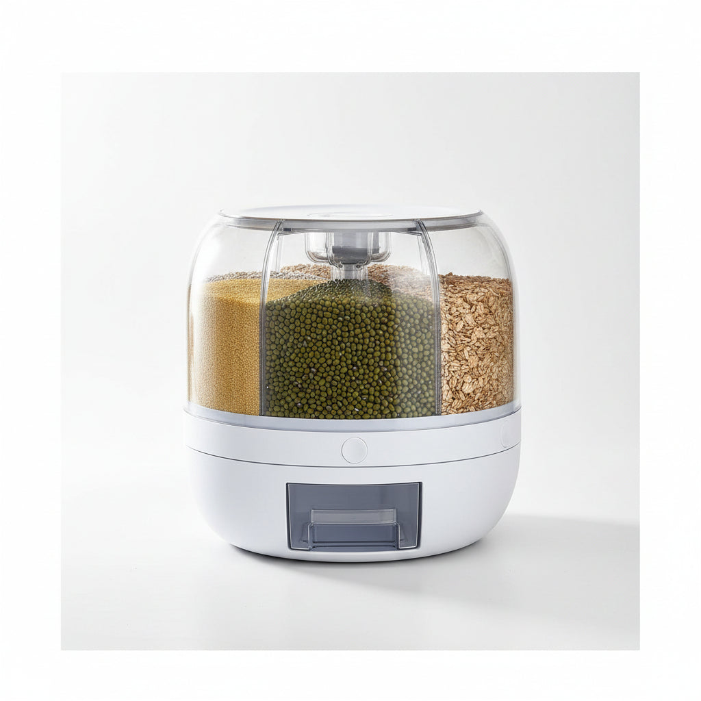 360 Degree Rotating Dry Food Dispenser