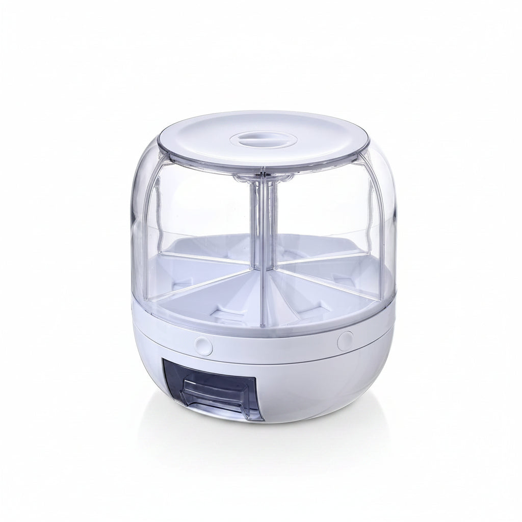 360 Degree Rotating Dry Food Dispenser