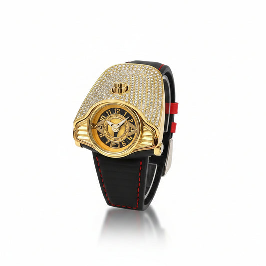 Men's Quartz Watch with Diamond