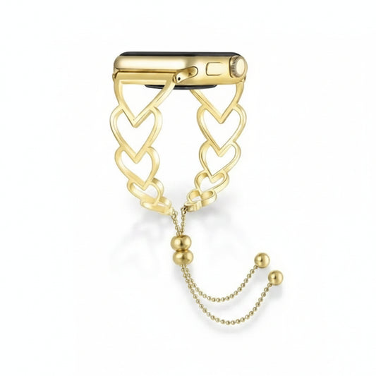 Heart Shaped Bracelet Watch Band