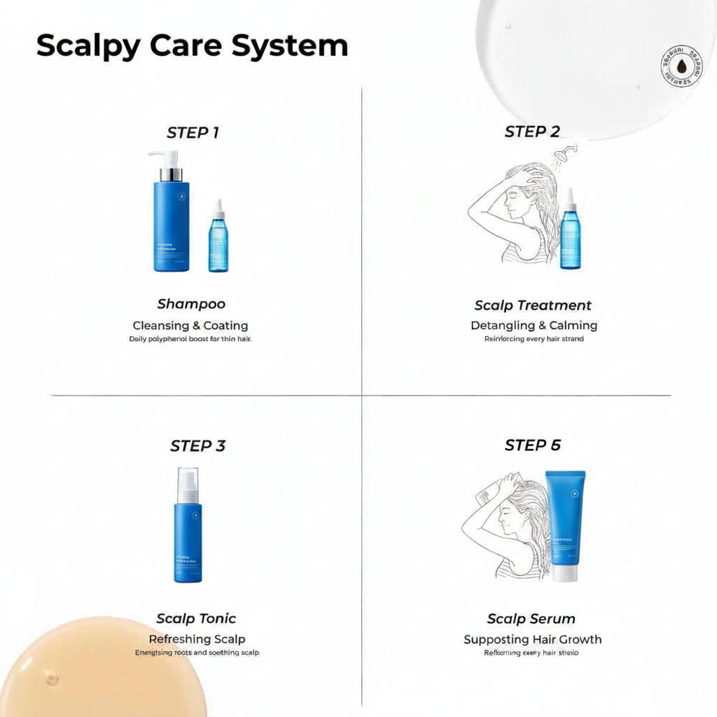 Scalpy Hair Growth Serum for Hair Loss & Thinning